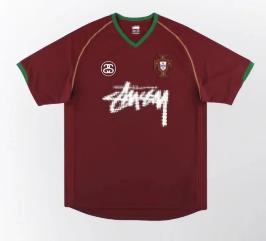 Stüssy V-Neck Jersey Portugal National Team Collab
