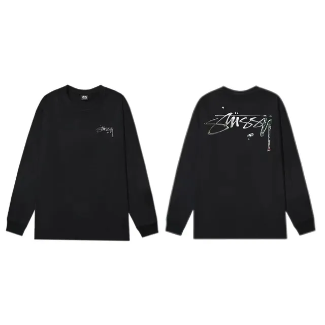Stüssy Long Sleeve Tee Script Logo
