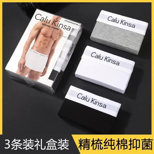 CaluKinsa Modal Fiber Trunks 3-Pack Gift Box