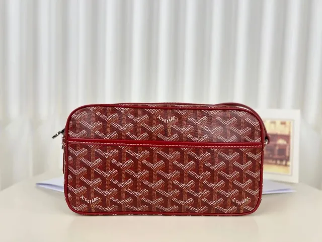 Goyard St. Louis Pouch Chevron Canvas