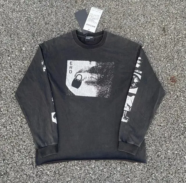 Enfants Riches Déprimés Long Sleeve Tee Lock Print