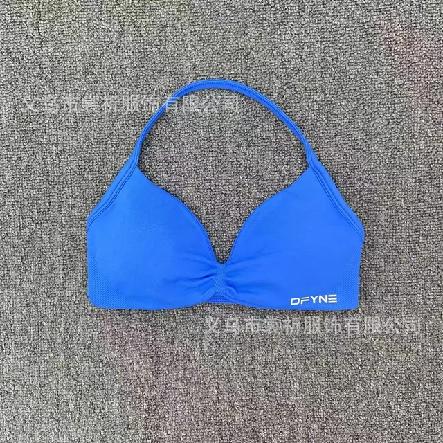 电光蓝小文胸