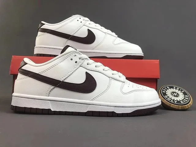 Nike Dunk Low White Brown