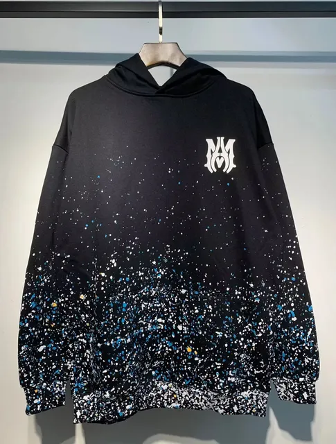 Amiri Hoodie Splatter Print