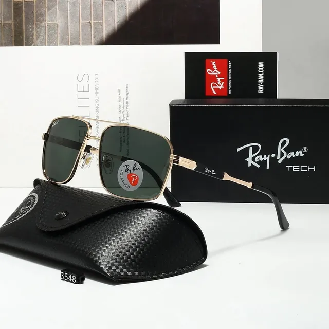 Ray-Ban Tech Aviator Polarized Green Lens