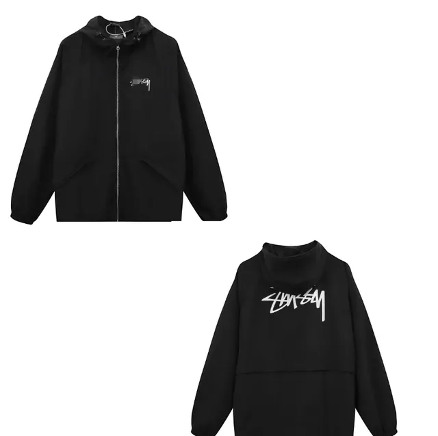 Stüssy Windbreaker Jacket Logo Print