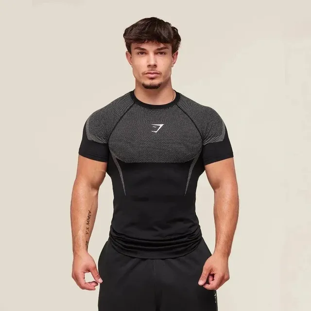 Gymshark Compression T-Shirt Mesh Panel