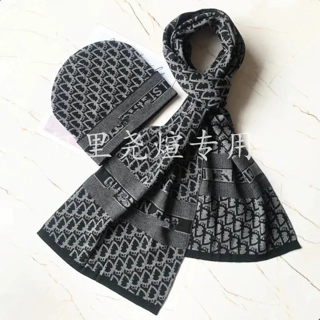 Dior Oblique Scarf Monogram Print