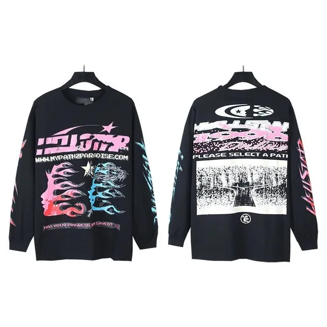 Hellstar Long Sleeve Tee Paradise Graphic