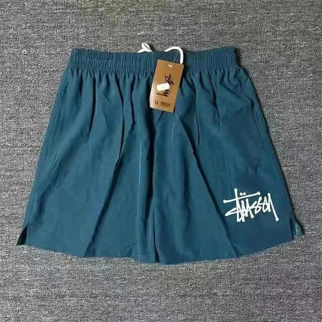 Stüssy Logo Shorts Signature Graffiti Print