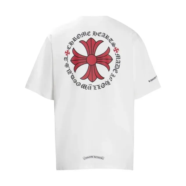 Chrome Hearts Graphic Tee Cross Logo