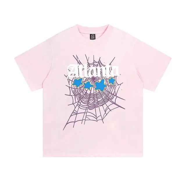 Amiri Spiderweb Graphic Tee Spiderweb with Stars