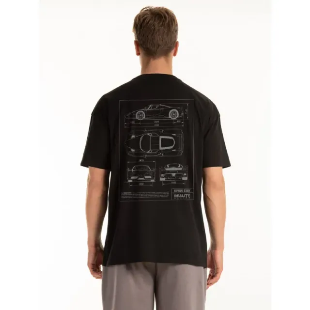 Blueprint Tee Ferrari Enzo Blueprint