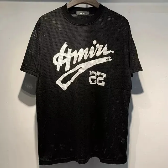 Mesh Tee Amiri Script 22