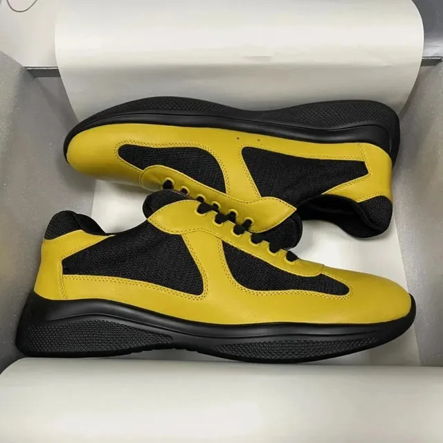 Prada Trainer Yellow and Black