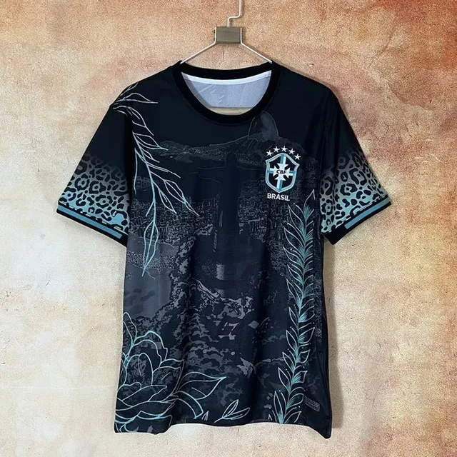 Adidas Brazil National Team Jersey Leopard Print