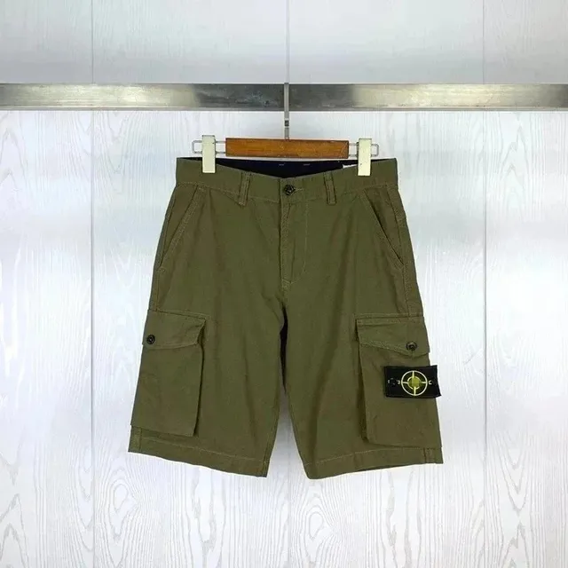 Stone Island Cargo Shorts Olive
