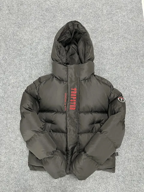 Trapstar Puffer Jacket Red Logo
