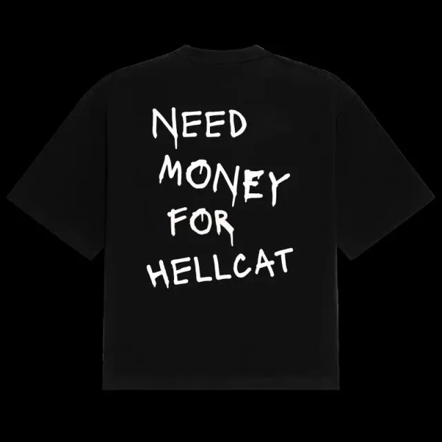 Hellstar Graphic Tee Need Money For Hellcat