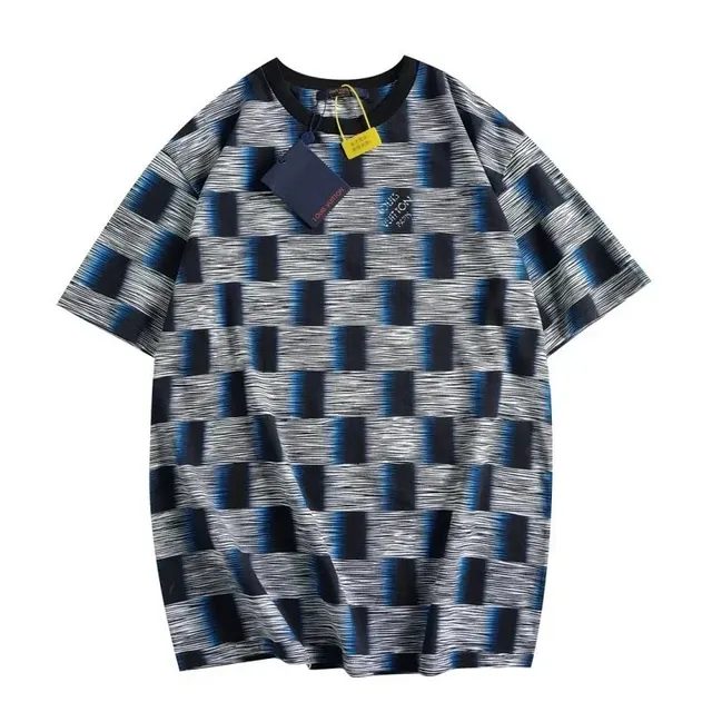 Louis Vuitton T-Shirt Monogram Grid Print
