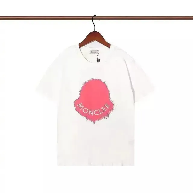 Moncler Graphic T-Shirt Paint Splatter Logo