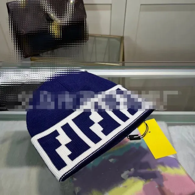 Fendi Knit Beanie FF Logo