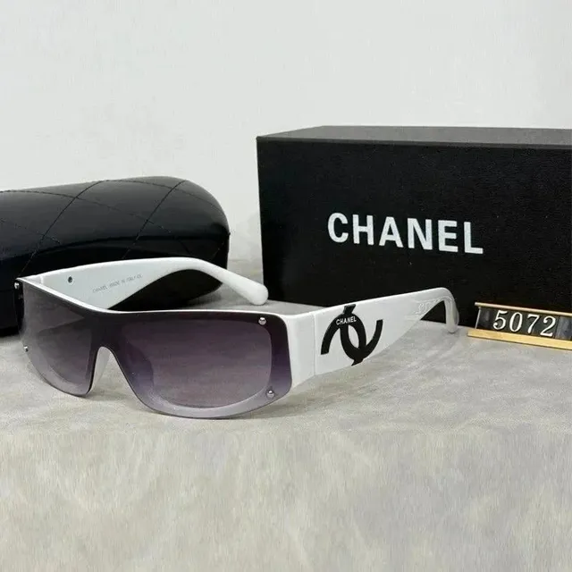 Chanel Shield Sunglasses CC Logo