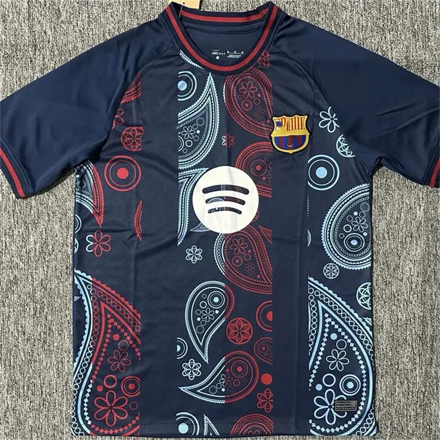 FC Barcelona Third Kit Paisley Print