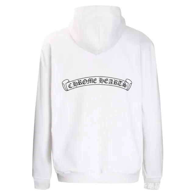 Hooded Sweatshirt Chrome Hearts Logo