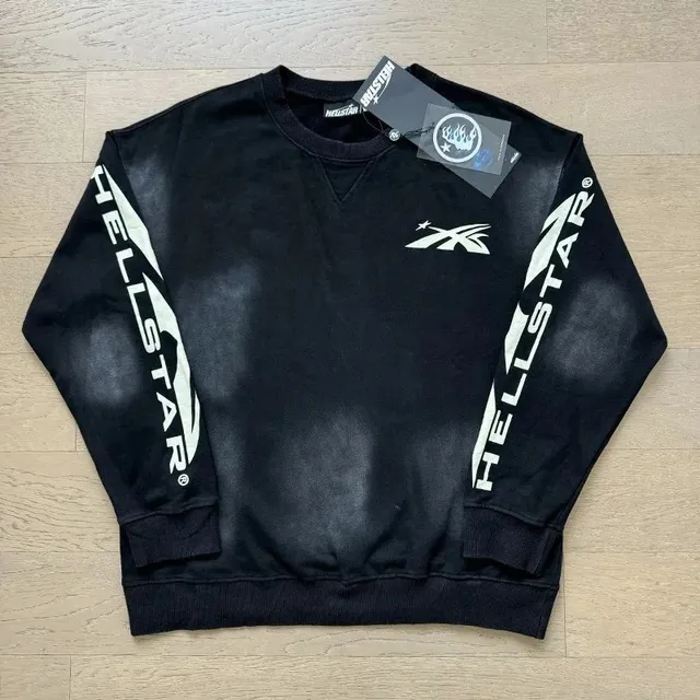 Hellstar Crewneck Sweatshirt Logo Sleeve