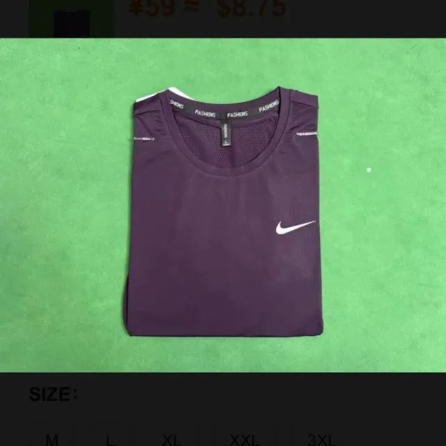 Nike Tech Fleece T-Shirt Purple