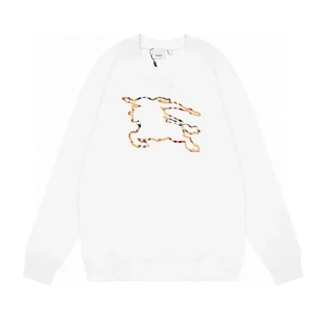 Burberry Sweatshirt Check Print Equestrian Knight