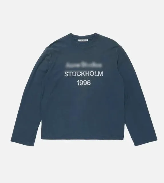 Acne Studios Long-Sleeve Tee Stockholm 1996