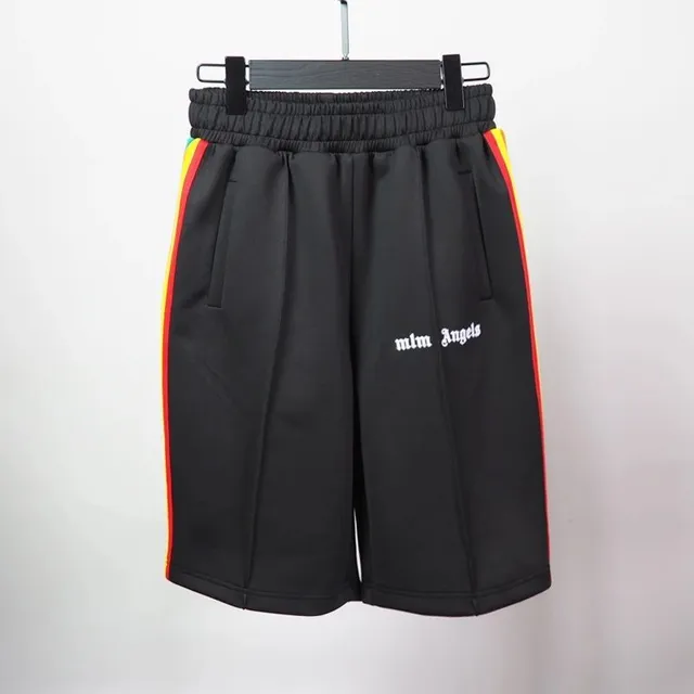 Track Shorts Rainbow Stripe