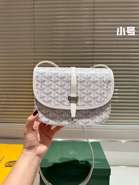 Goyard Saint Louis White Chevron