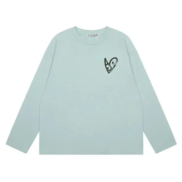 Acne Studios Long-Sleeve T-Shirt Heart Logo