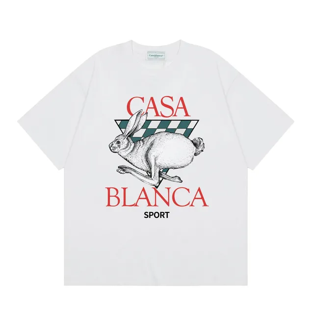 Casablanca Sport Tee Rabbit Graphic