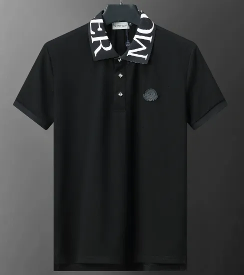 Moncler Polo Shirt Logo Collar