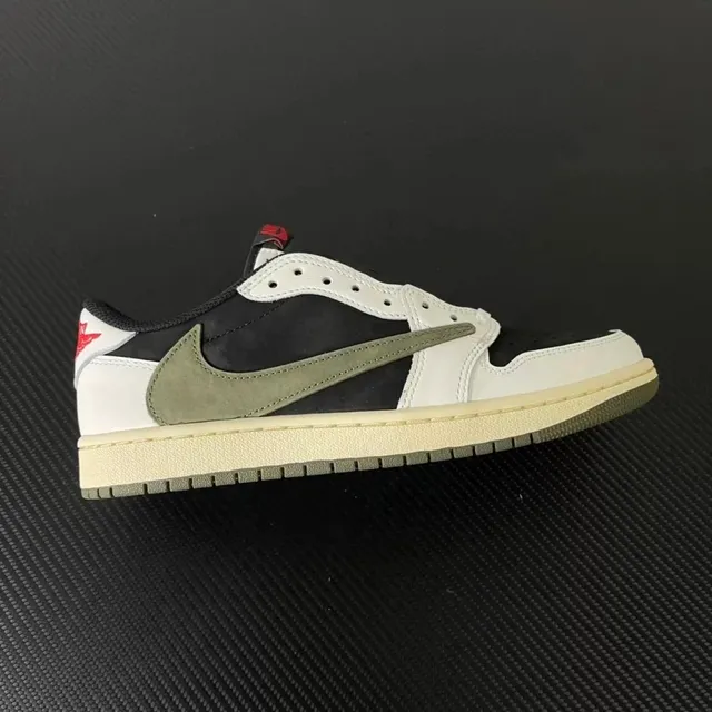 AJ1白绿倒钩低帮5.0