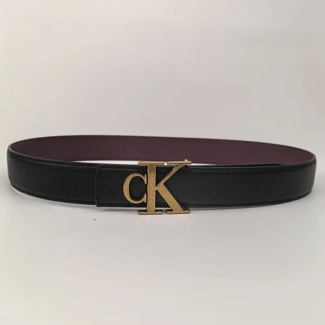 Calvin Klein CK Logo Belt Reversible