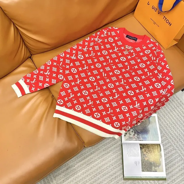 Louis Vuitton Monogram Knit Sweater All-Over Monogram