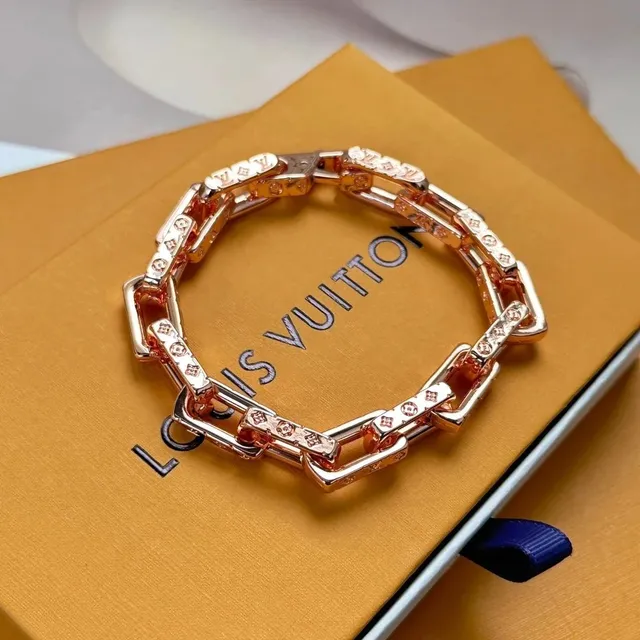 Louis Vuitton Chain Bracelet Monogram Link