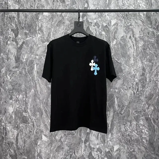 Chrome Hearts Cross Logo T-Shirt Triple Cross Patch