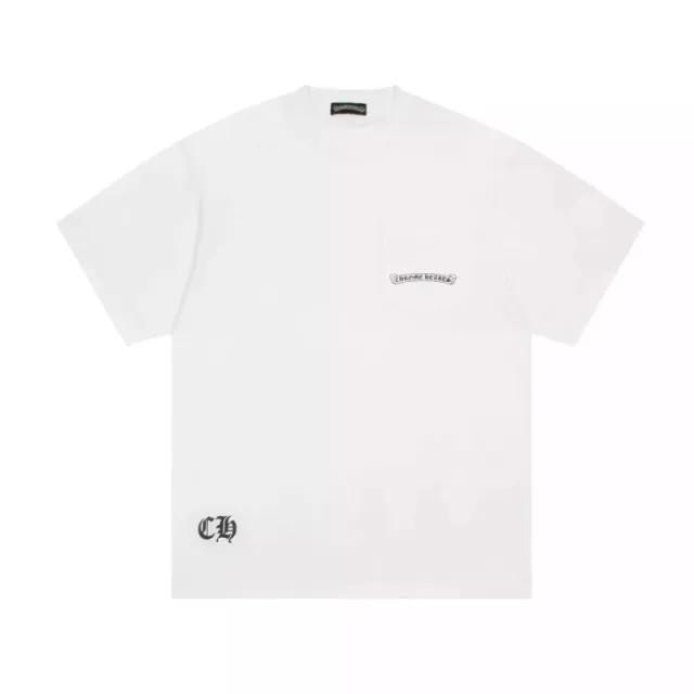 Pocket Tee Chrome Hearts Logo