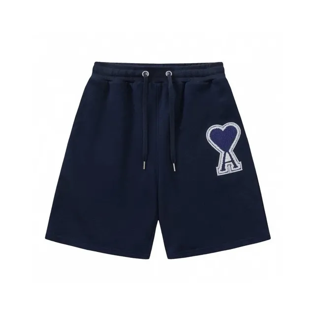 Amiri Heart Logo Shorts Embroidered Heart A