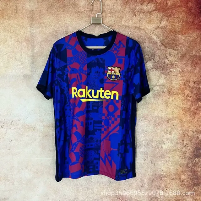 Nike FC Barcelona Home Jersey Rakuten Sponsor Print