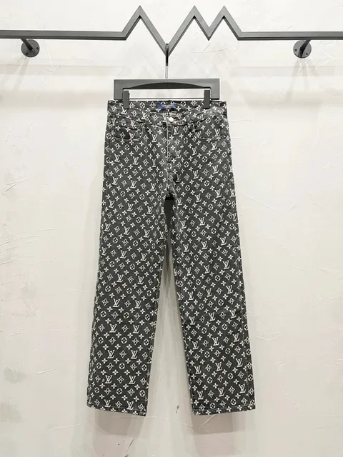Louis Vuitton Monogram Jeans All-Over Print