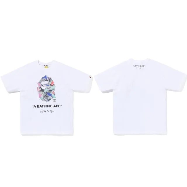 BAPE T-Shirt Camouflage Ape Head Print