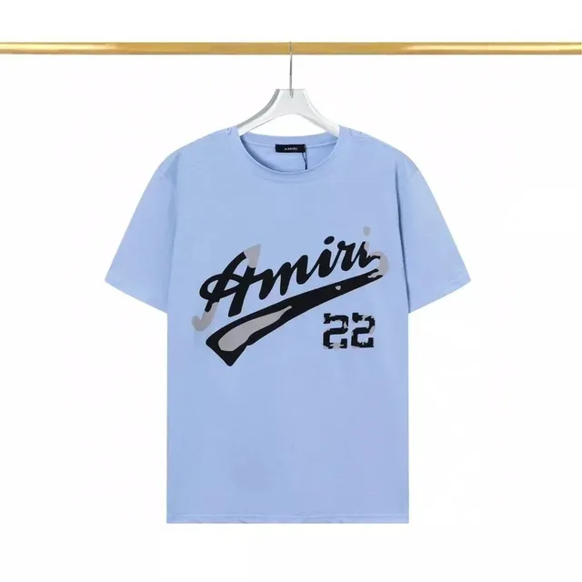 Amiri Graphic Tee Script Logo