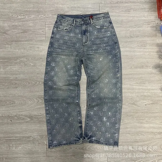 Corteiz All-Over Print Jeans
